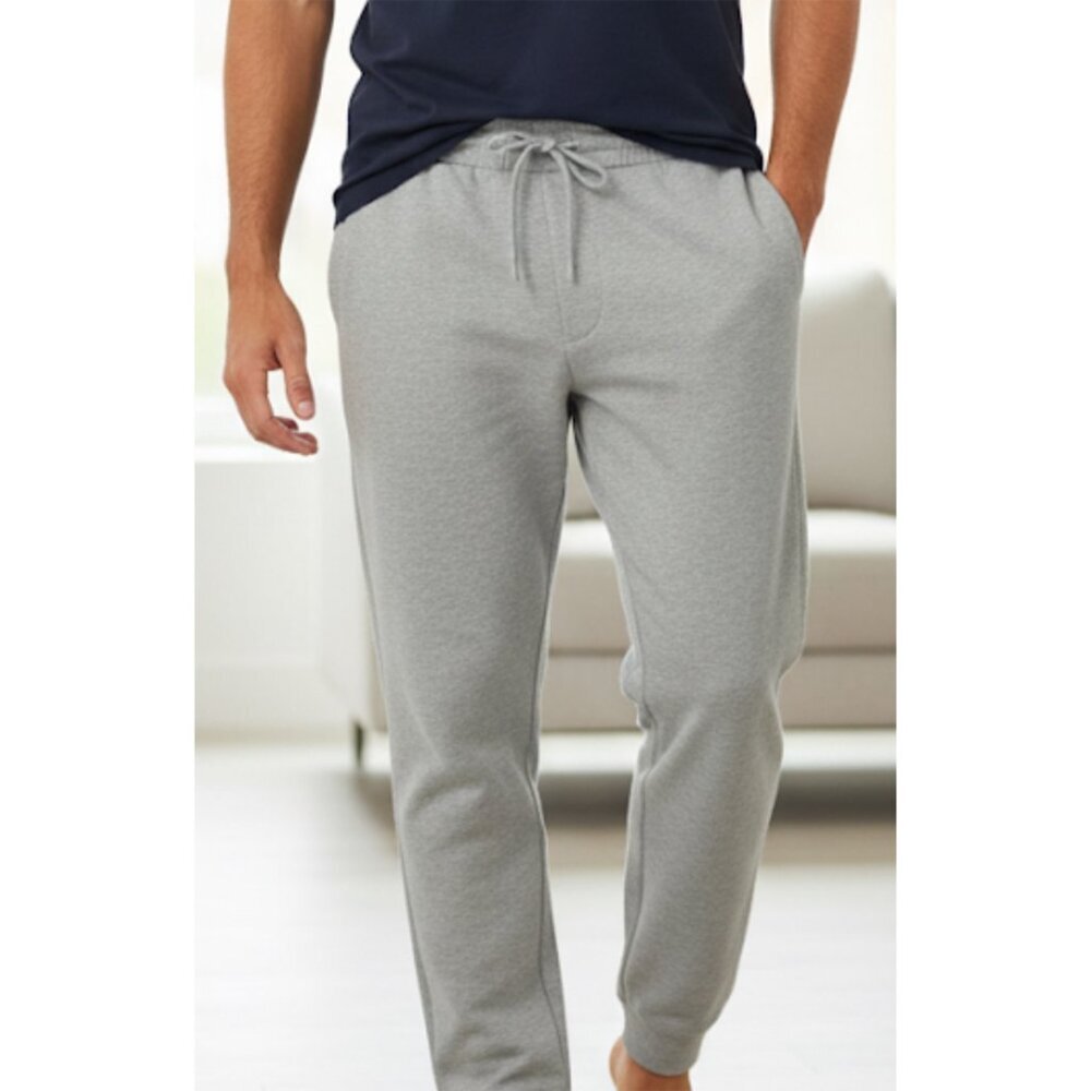 Emporio Armani Mens Gray Cotton Joggers Pocket‎ Sweatpants Logo, XXL